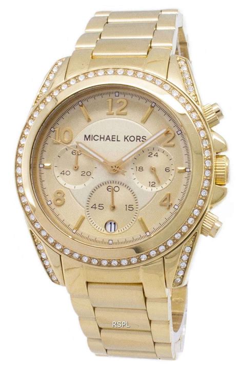 michael kors link chronograph|michael kors chronograph watch women.